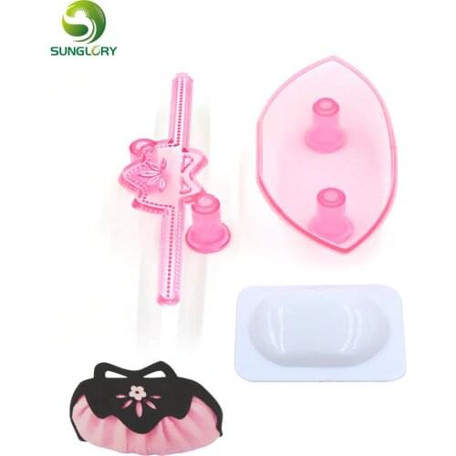DIY 3PCS/SET Plastic Fondant Ladies Clutch Bag Cutter Ladys Handbag Cake Mold Cosmetic Bag Cookie Cutter Cake Decorating Tools