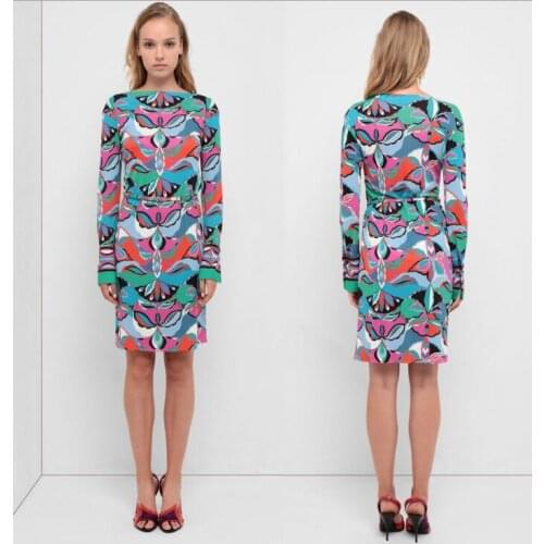 GIVENFO STAR Long Sleeve Summer Dresses