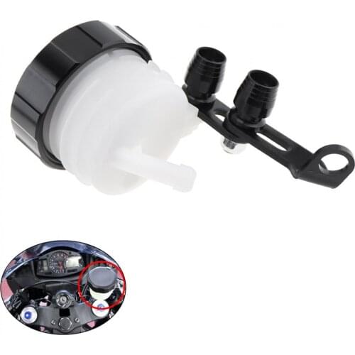 Motorcycle Brake Master Cylinder Plastic Fluid Reservoirs Oil Cup Clutch Pump Plastic Large Tank Oil Pot for Suzuki / GSXR 600