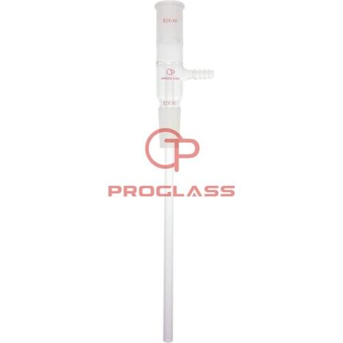 Laboratory Adapters Vacuum Take-Off,Vertical,Long Stem,24/40