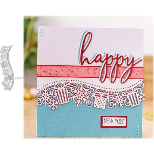 Mmao Crafts Metal Steel Cutting Dies New Gift snowflake edge Stencil For DIY Scrapbooking Paper/photo Cards Embossing Dies