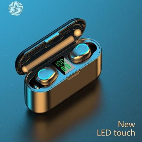 New product TWS private model F9-13B wireless bluetooth headset binaural in-earbud sports new waterproof noise reduction