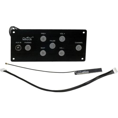 APTX 4.0 Lossless Bluetooth audio Receive board DIY Speaker Sound TV Amplifier AUX with Panel Mount BRB6P