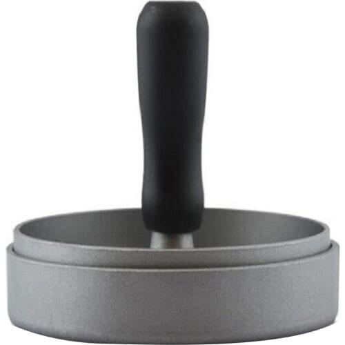 Aluminum Alloy Burger Press Template Hamburger Press Stancils Non Stick Burger Patty Maker Kitchen BBQ Supply Kitchen Tools LBS