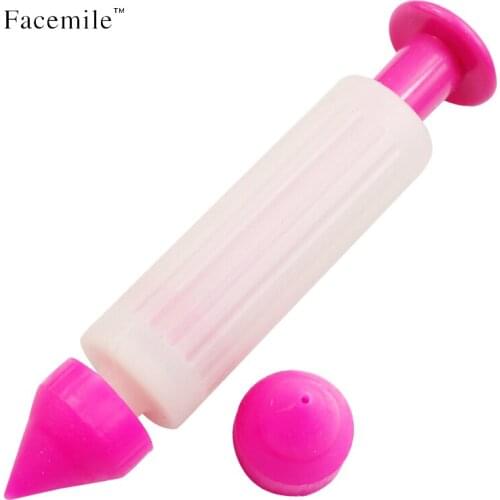 Silicone Cake Decorating Pastry Cookie Icing Syringe Cream Chocolate Plate Pen Fondant Baking Decoration 01094