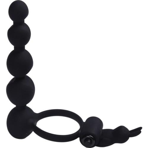 Diklove Men Climax Fantasy Silicone Prostate Massager Anal Vibrator Butt Plug for Men, Adult Erotic Anal Sex Toys