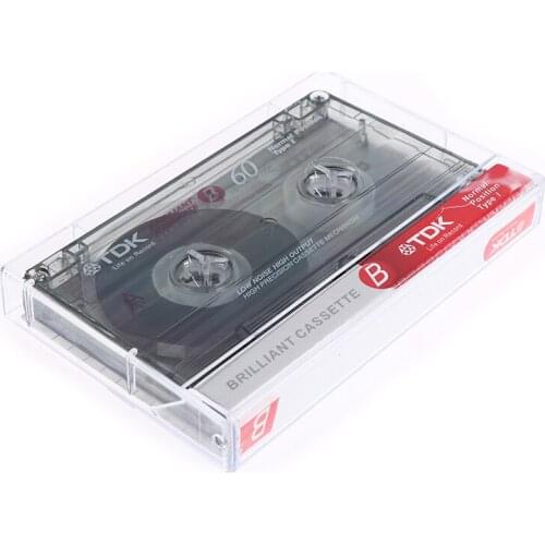 Standard Cassette Blank Tape Player Empty 60 Minutes Magnetic Audio Tape