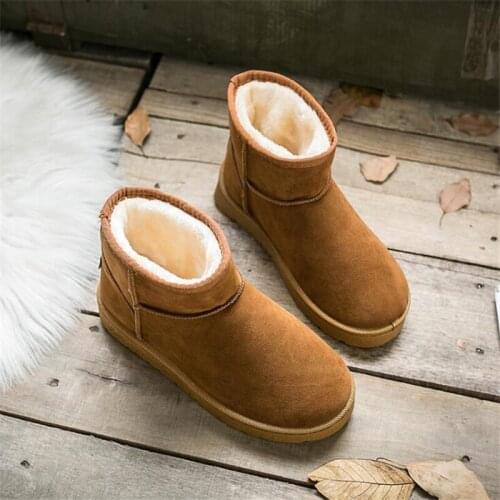 2021 Women Boots Ladies Female Brand Fashion Casual Designer Luxury Platform Ankle Fur Boots Winter Shoes Woman Snow Boots