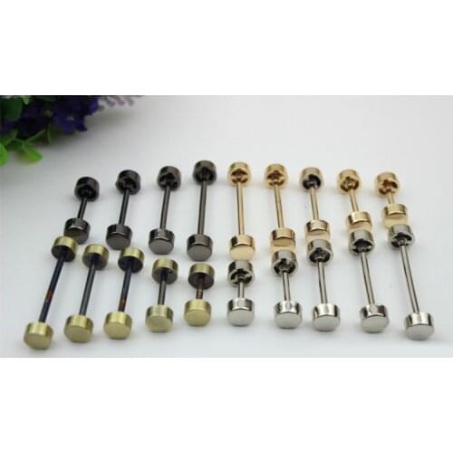 4pcs 15/20/28/33/40mm Metal Wheel Buckle Strap Belt DIY Luggage Bag Part Hardware Accessories With Screws Buckles