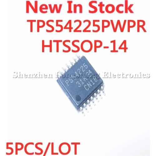 5PCS/LOT TPS54225PWPR PS54225 HTSSOP-14 Buck converter In Stock