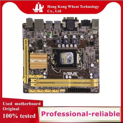 For ASUS H87I-PLUS Motherboard Socket LGA 1150 DDR3 SATA3 For Intel H87 Original Desktop Used Mainboard