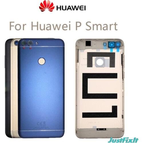 For Huawei P Smart Back Battery Cover Rear Door Housing Case For Huawei Enjoy 7S P Smart Battery Cover With Camera Lens