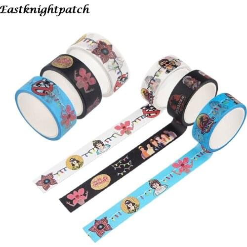 E2269 Tv Show Carton Washi Tape Paper DIY Planner Masking Tape Adhesive Tapes Stickers Stationery Tapes Decorative