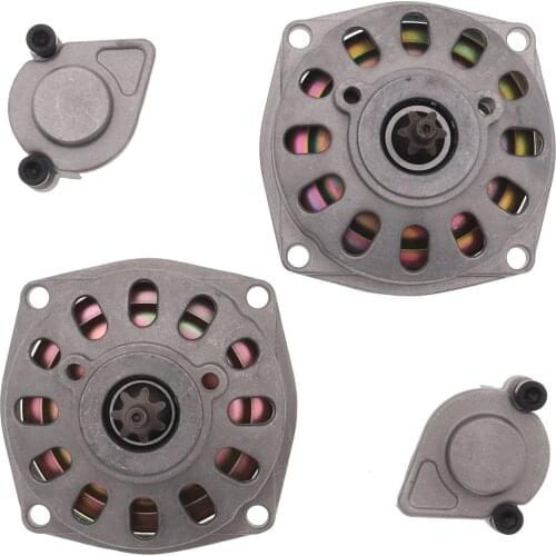 New 25H 6T 7T Clutch Drum Bell Housing Gear Box Cover Sprocket For 2 Stroke 47cc 49cc Engine Pocket Bike Mini Moto Dirt ATV Quad