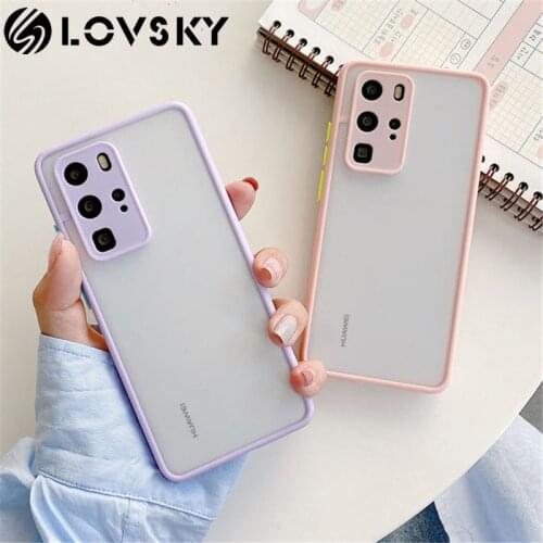 Matte Hard Clear Case For Huawei Honor 30 Pro Lite Nova 8 SE Nova 8 Pro Nova 7 SE Nova 7 Pro Nova 6 SE Lens Protect Back Cover