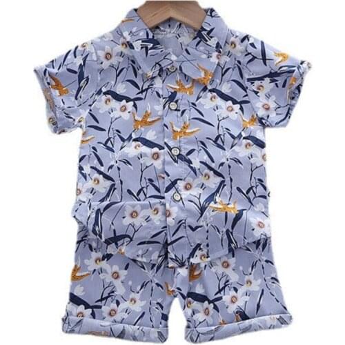 New Fashion Summer Baby Boys Clothes Suit Children Girls Cute Shirt Shorts 2Pcs/Set Toddler Sport Costume Infant Kids Tracksuits