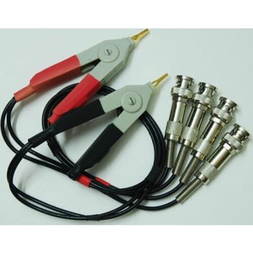 LCR Meter Test Leads / LCR test Clip / Terminal Kelvin Test Wires w/4 BNC
