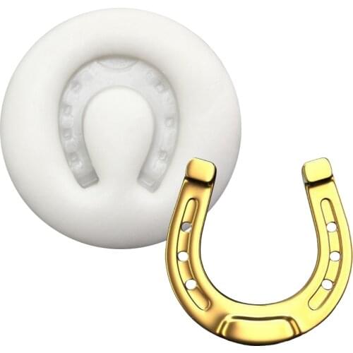 Horseshoe Silicone Sugarcraft Mold Chocolate Cupcake Baking Fondant Cake Decorating Tools