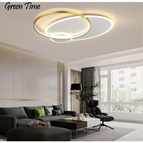 Black&Gold Body Modern Led Ceiling Light Metal Luminaries For Living room Bedroom Kitchen Lights Home Led Ceiling Lamp 110V 220V