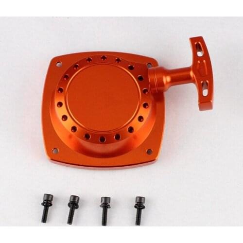 CNC machining metal hand puller with CNC machining full metal turbine for ROVAN KM HPI BAJA 5B 5T 5SC