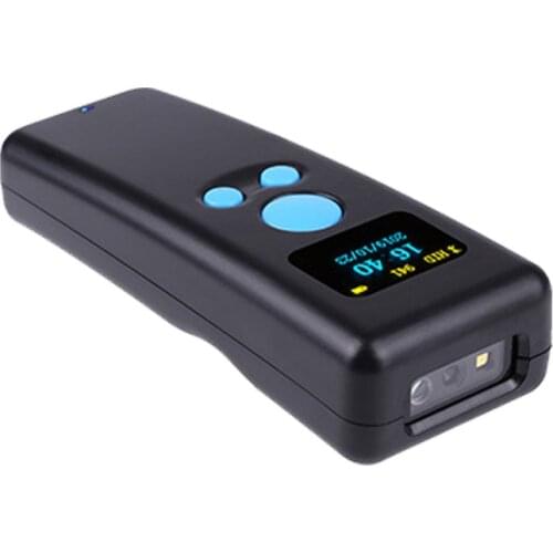 1D CCD Portable Bluetooth Scanner in and out of storage inventory scanner Wireless Scanning Code Scanners EVAWGIB