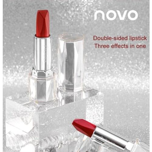 6 Color Lipstick Makeup Dreamlike Crystal Diamond Velvet Lip Glaze Liquid Makeup Woman Long lasting Matte Lipstick Set TSLM1