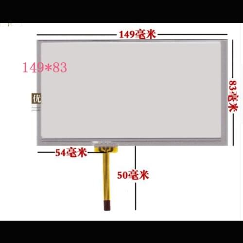 6.1'' inch 6''inch touch screen Kashidake Junda 149 * 83 / A061VW01 V0 / CLAA061LA0ACW