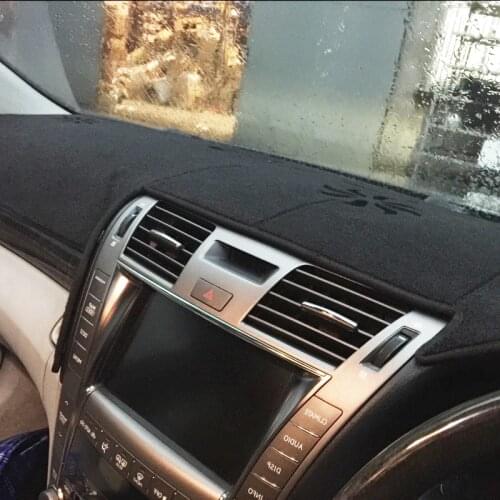 Dashmats car-styling accessories dashboard cover for lexus LS460 LS600L LS600H 2006 2007 2008 2009 2010 rhd