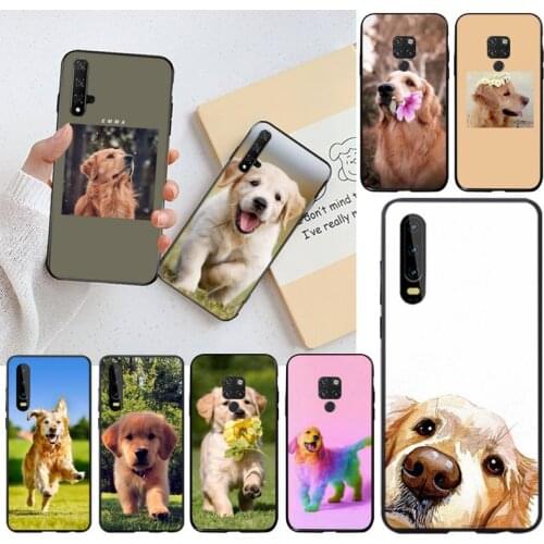 Golden Retriever dog Phone Case for Huawei P40 P30 P20 lite Pro Mate 30 20 Pro P Smart 2020 prime