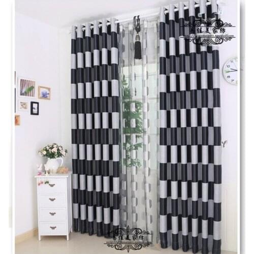Eco-friendly shade cloth fashion modern brief dodechedron curtain box on the black and gray magic cube