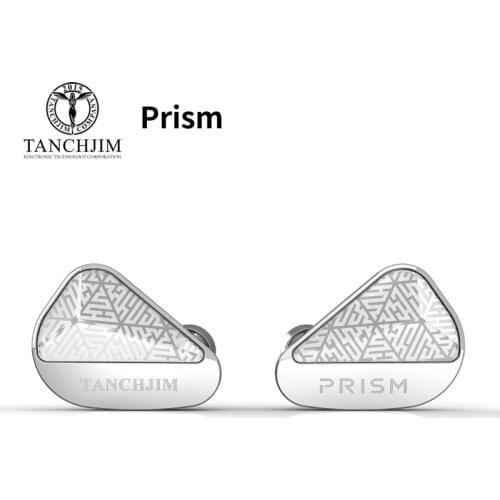 TANCHJIM Prism Flagship Hi-Fi Hybrid IEM 10mm Dynamic Dual Balanced Armature Sonion Driver Earphones