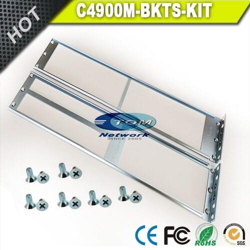 New C4900M-BKTS-KIT= Front mount brackets for WS-C4900M and WS-C4900M-REF or Cisco Catalyst 4900M