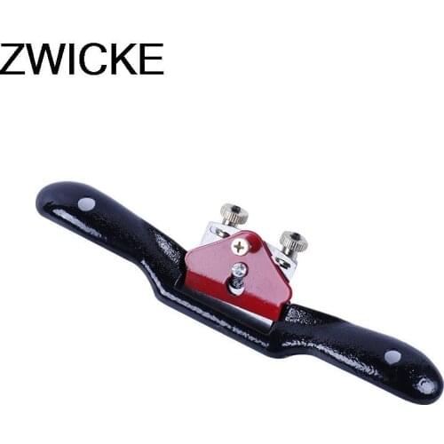 9" Adjustable Plane Spokeshave Woodworking Hand Planer Trimming Hand Tools Wood Hand Cutting Edge Chisel Tool with Screw/Blade