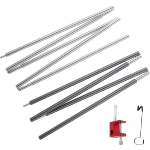 Collapsible Folding Lantern Stand Pole Stick, Portable Outdoor Camping Fishing