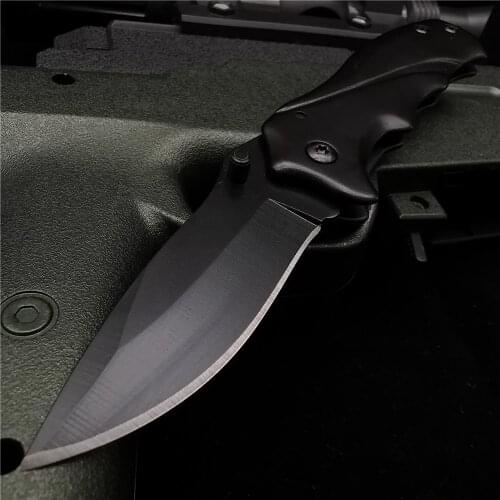 16CM (6.2') 58HRC Folding Knife Pipe Cutter Pocket Knives Stainless Steel Foldable Paring Peeling Mini Portable Knifes Tool