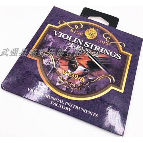 Violin part: 1sets of medium soft professional violin strings 4/4 V-139