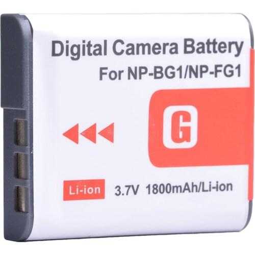 Tectra 1Pc NP-BG1 NP-FG1 NP BG1 NP FG1 Camera Li-ion bateria for Sony DSC-W30 DSC-W300 DSC-W35 DSC-W50 DSC-W55