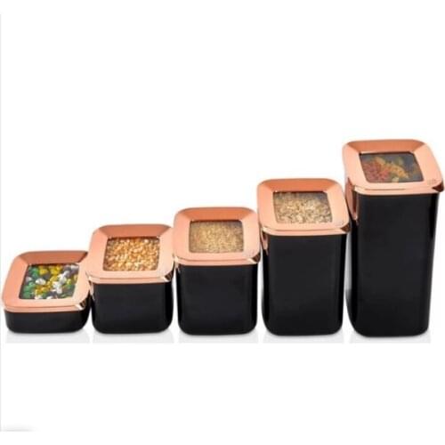 ViP Ahmet Vacuum Lux Storage Box Set 5 Units