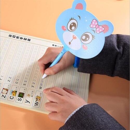 2Pcs/Lots Cute Cat Fan Modeling Pen New Cartoon Dinette Shape Ballpoint Funny Pen For Office School Kids 0.7Mm Blue