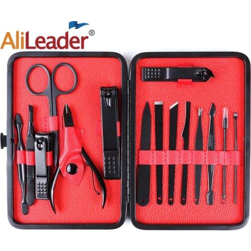 Alileader High Quality Professional Nail Clippers Set Nipper Clipper Cutter Dead Skin Dirt Remover Podiatry Pedicure Care Tool