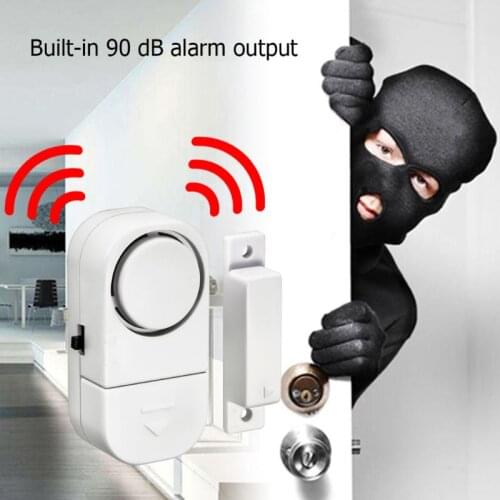 CPDD Home Security Alarm System Standalone Magnetic Sensors Independent Wireless Home Door and Window Alarm Security Burglar