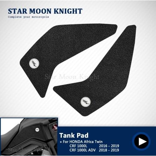 Motorcycle Tank Pads Protector Sticker Decal Gas Knee Grip Tank Traction Pad For HONDA Africa Twin CRF1000L CRF 1000 L ADV