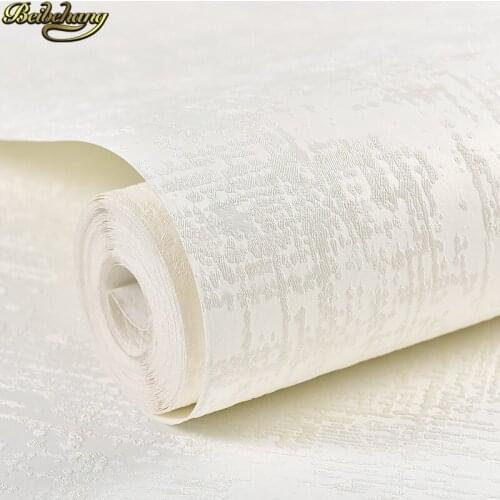 Beibehang 53X300cm Simple self-adhesive wallpaper bedroom pure color European wallpapers living room TV background wall sticker