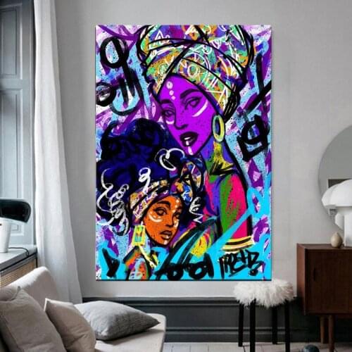 Girls room decoration diamond embroidery Africa sisters cross stitch 5d diamond painting sale lady pattern rhinestone picture