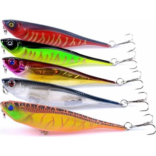 1Pcs 10cm 10g Floating Pencil Fishing Lure Plastic Bait Crankbait Wobblers Tackle Peche Artificial Hard Lure Iscas Pesca