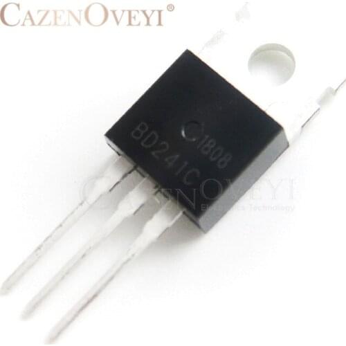 10pcs/lot BD241C BD241 TO-220 In Stock