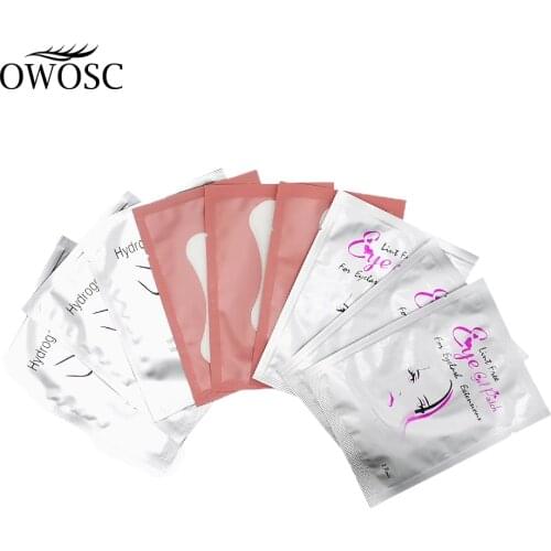 5/50/100Eyelash Extension Patch Grafted Eyelash Extension Paper Patch Under The Eye Pad Without Downy Hydrating Eye Paper Patch
