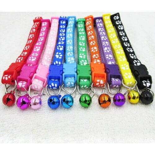500pcs/lot Small Pet Collars Puppy Collars for Cats and Small Dogs with Ring Factory Wholesale