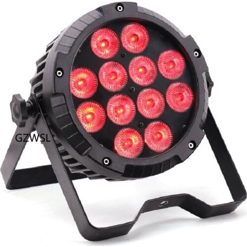 8pcs/lot Most hot selling RGBWA +UV led par light ip65 12*12w light waterproof outdoor