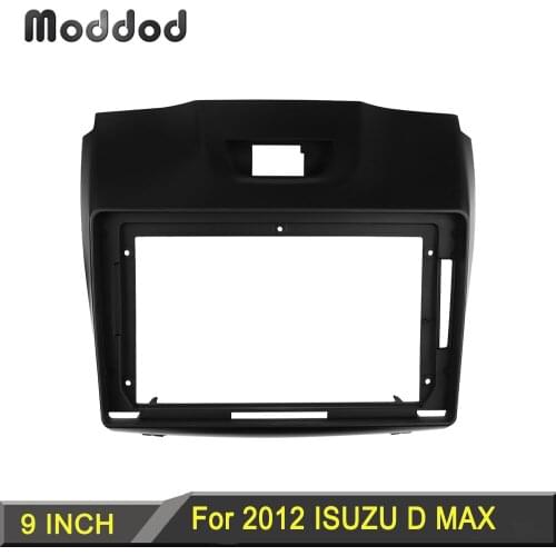 Car Radio Fascia for ISUZU D MAX 2012 9 Inch Stereo DVD Player Frames Dashboard Installation Trim Kit Panel Car Accessories